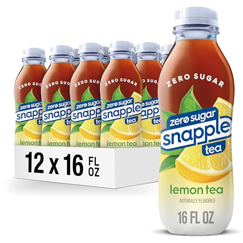 12-Pack 16-Oz Snapple Zero Sugar Lemon Iced Tea