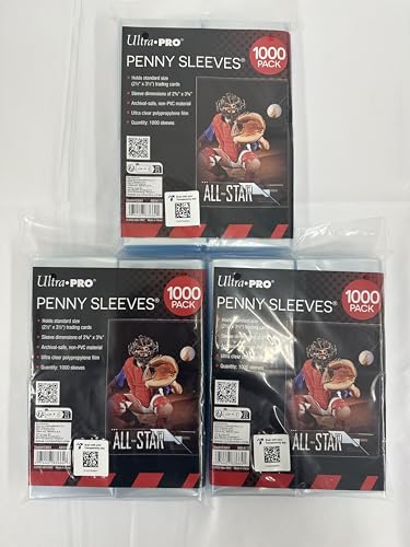 Ultra PRO Penny Sleeves 3000 Count