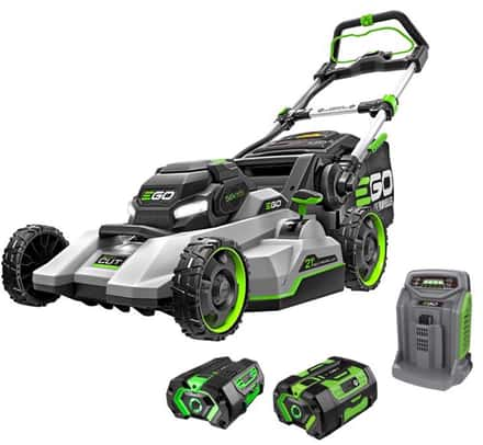 EGO Power+ 800 Series LM2135SP 21 in. 56 V Self-Propelled Lawn Mower w/ 2 Batteries & Charger Deal