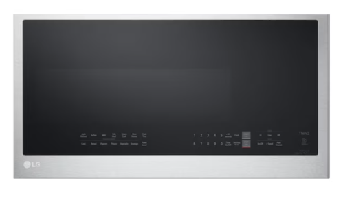 LG 2.0-cu ft Over-the-Range Microwave with Sensor Cooking