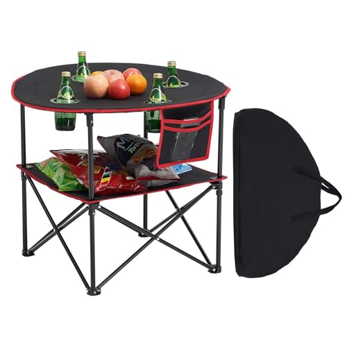 VEVOR Folding Camping Table 600D Oxford Fabric Deal