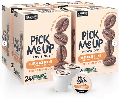 Pick Me Up Provisions™ Breakfast Blend Coffee Keurig® K-Cup® Pods, Light Roast, 96 Count