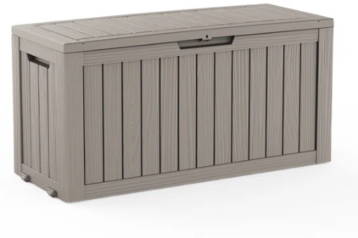 Emperic Design 75 Gallon Water Resistant Resin Lockable Deck Box Deal