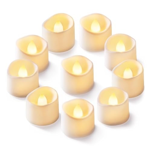 Homemory Realistic Flickering Flameless LED Tea Lights 24-Pack Deal