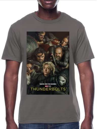 Thunderbolts Men's Graphic Tee - Size S