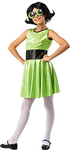 Powerpuff Girls: Buttercup Costume for Kids, Girl's Small