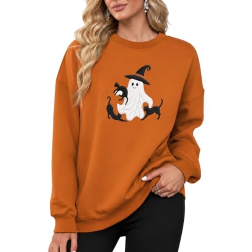 Halloween Embroidered Sweatshirt Deal