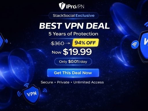 5-Year iProVPN Subscription (10 Devices)