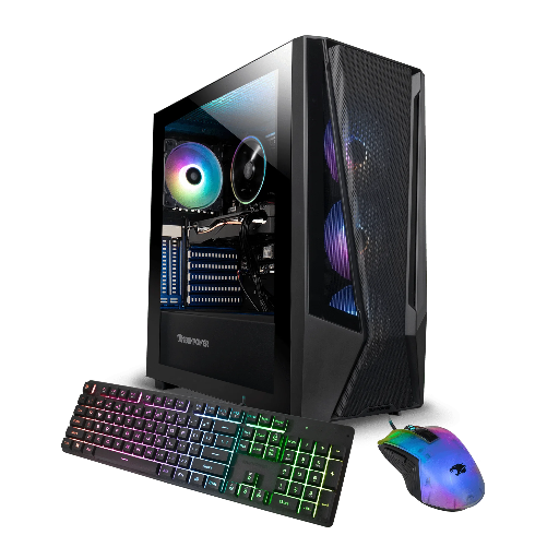 iBUYPOWER Trace 7 Mesh Gaming PC (Ryzen 7 7700, RX 7800XT 16GB, 32GB DDR5, 2TB NVMe SSD)
