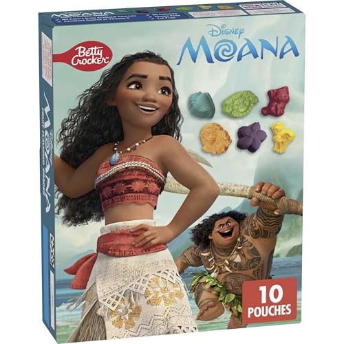 Betty Crocker Disney Moana Fruit Flavored Snacks 10-Count 8-Ounce Deal