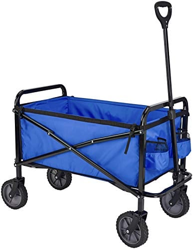 Amazon Basics Collapsible Heavy Duty Utility Wagon 265 Pounds Capacity Deal