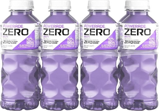 8-Pack 20-Oz POWERADE ZERO Sports Drink (Grape) Deal