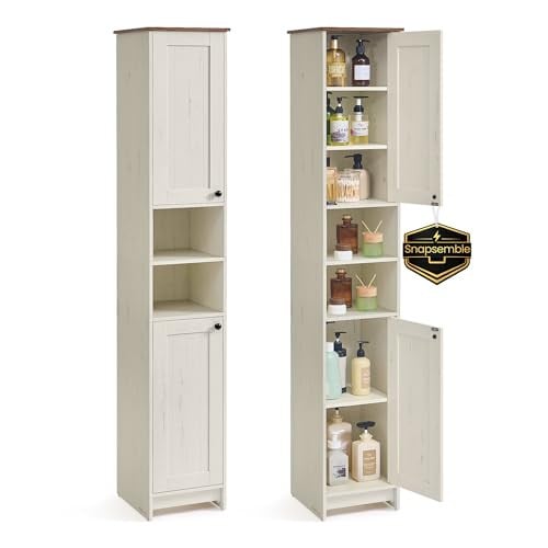 SONGMICS 67" Tall Bathroom Storage Cabinet