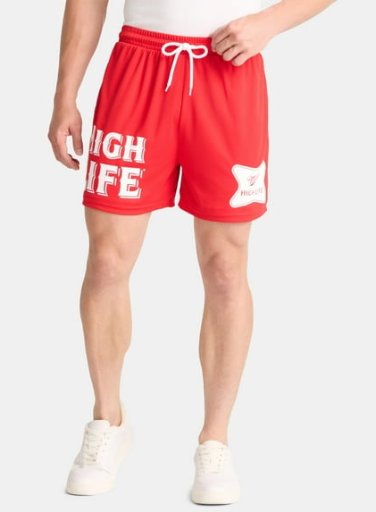 Miller High Life Men's Basketball Shorts