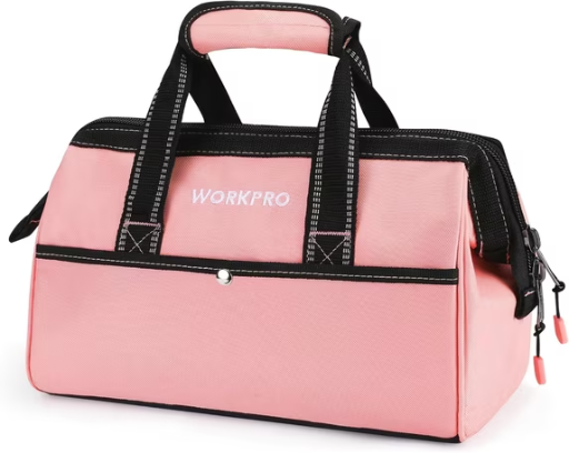 WORKPRO 13-inch Pink Tool Bag