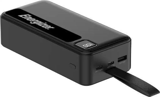 Energizer MAX 30,000mAh 15W USB-C 3-Port Portable Power Bank