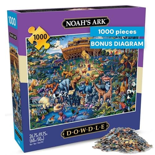 1000-Piece Buffalo Games Dowdle Noah's Ark Jigsaw Puzzle Deal