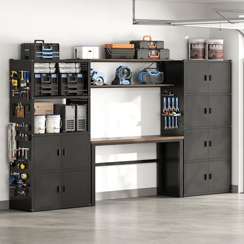 Fleximounts Fleximod 117" 3-in-1 Garage Storage Cabinet System