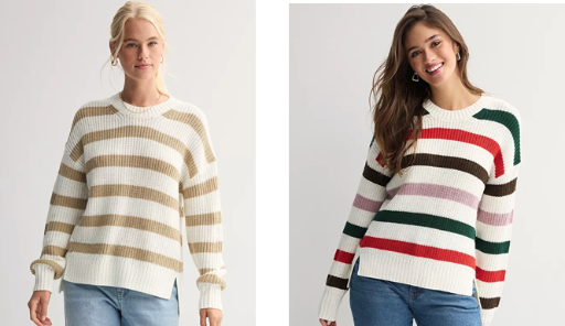 Juniors' SO Essential Crewneck Pullover Sweater