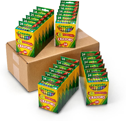 Crayola Crayons Bulk 24-Pack Deal