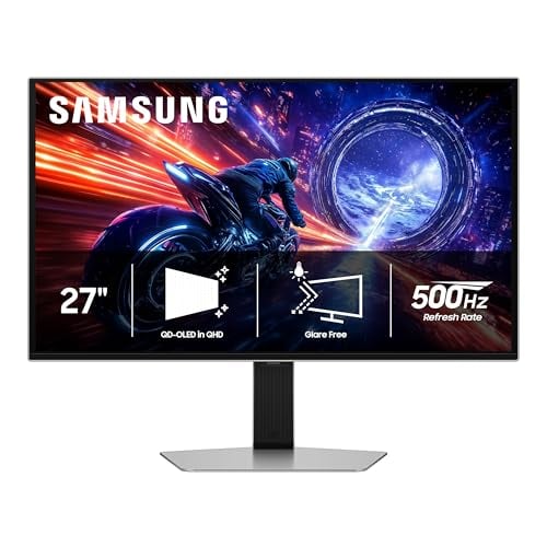 Samsung 27” Odyssey OLED G6 (G60SF) QHD QD-OLED Gaming Monitor, 500Hz Refresh Rate Deal