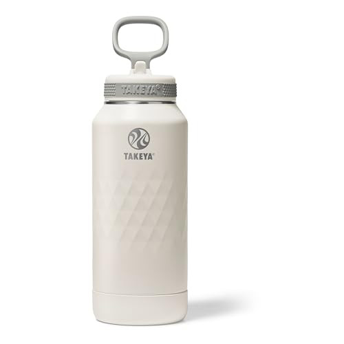 Takeya Sport 32 oz Triple-Insulated Stainless Steel Water Bottle