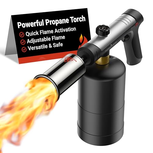 ThermoMaven Propane Blow Torch w/ One-Touch Max Fire