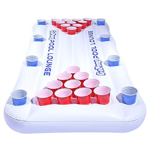 GoPong Pool Lounge Floating Beer Pong Table Deal