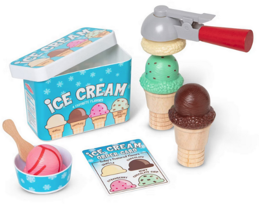 Melissa & Doug Scoop & Serve Ice Cream Set