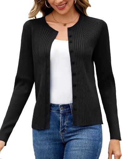 Totatuit Button Down Knit Cardigan Sweater