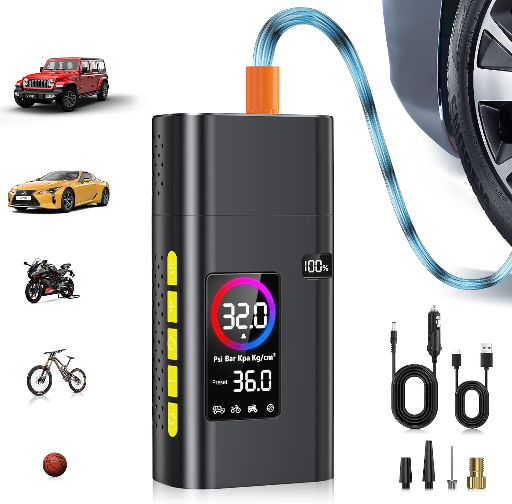AIPOWAY 180PSI Cordless Portable Tire Inflator w/ 6000mAh Power Bank Deal