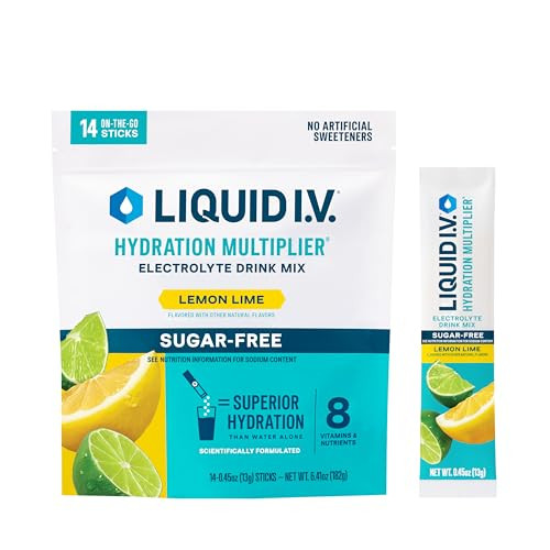 Liquid I.V. Sugar-Free Lemon Lime (14 Servings)