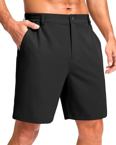 Pudolla Men’s Casual Shorts 5, 7, or 9″ Deal