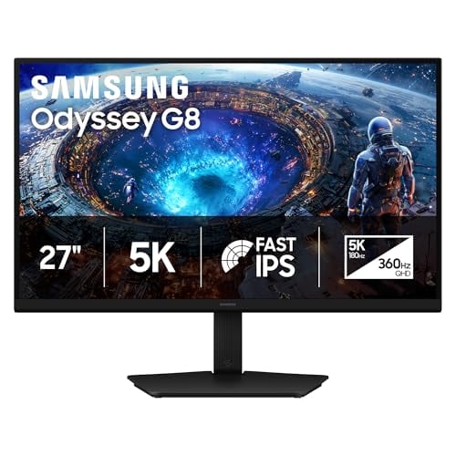 Samsung 27" Odyssey G8 (G80HF) Gaming Monitor - 5K Resolution, Fast IPS Deal