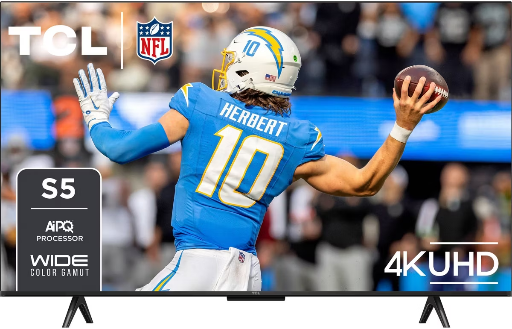 TCL 50" Class S5 Series 4K UHD HDR LED Smart Google TV