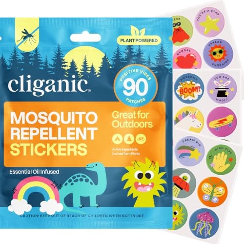 Cliganic Mosquito Repellent Stickers (90 Pack) Deal