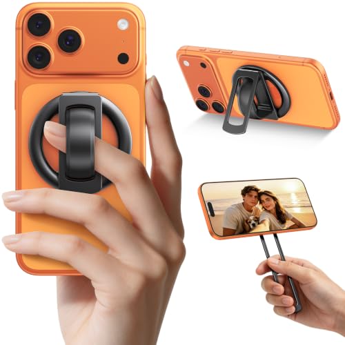 MagSafe Phone Grip Holder with Soft Silicone Loop