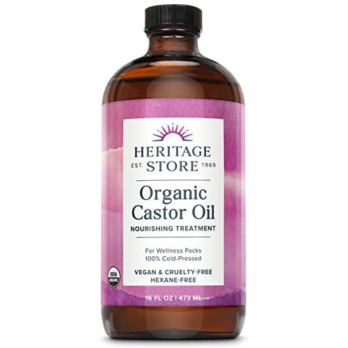 HERITAGE STORE Organic Castor Oil 16oz Deal