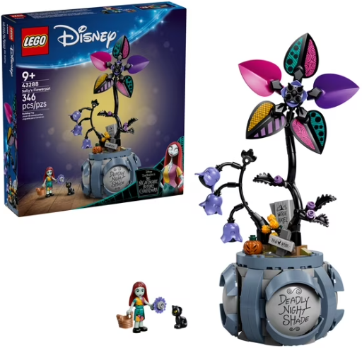 346-Piece LEGO Disney Sally's Flowerpot The Nightmare Before Christmas Building Set Deal