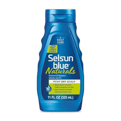 Selsun Blue Naturals Itchy Dry Scalp Antidandruff Shampoo 11-Oz