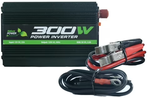 Nature Power 300 Watt Power Inverter with Digital Display