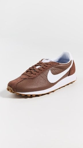 Nike Women's LD-1000 Sneaker Fauna Brown/White/Gum Med Brown