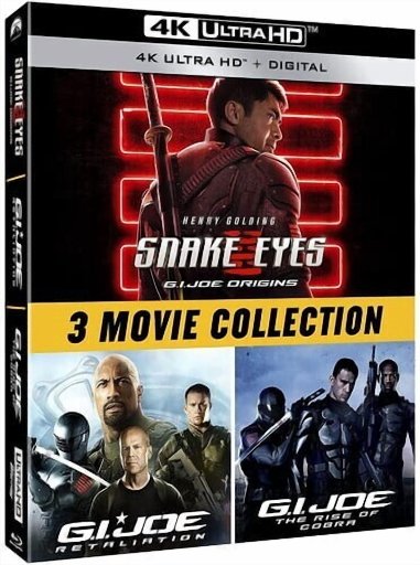 G.I. Joe: 3-Movie Collection 4K Ultra HD + Digital Copy