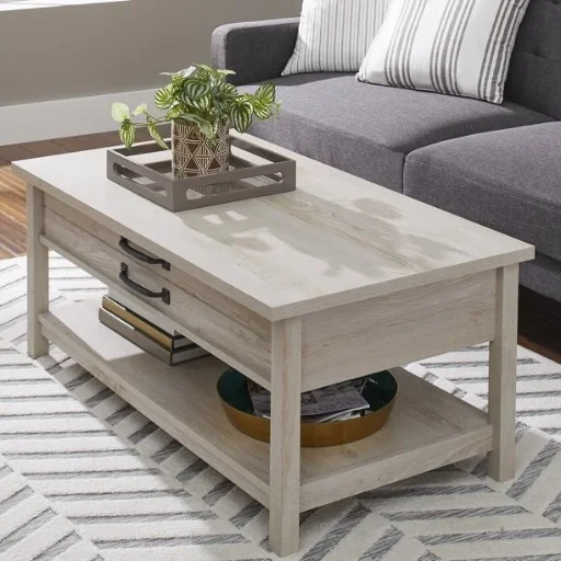 Better Homes & Gardens Modern Farmhouse Lift Top Coffee Table, Rustic Deal