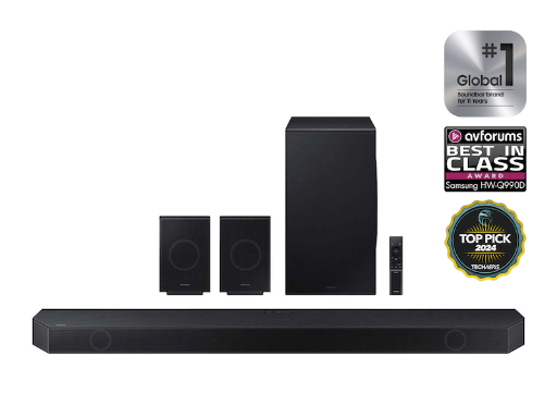 Samsung HW-Q990D Q-Series 11.1.4ch Wireless Dolby ATMOS Soundbar + Speakers
