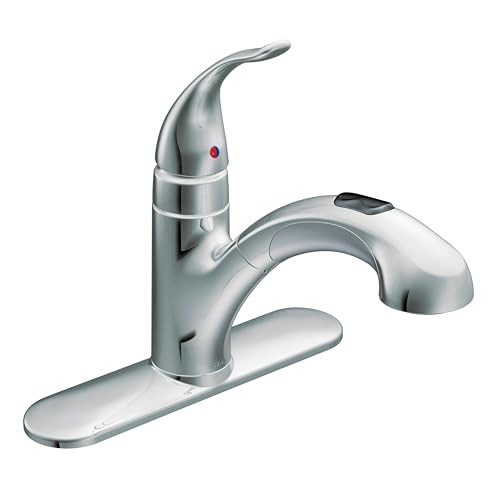Moen Integra Chrome One-Handle Pullout Kitchen or Laundry Faucet