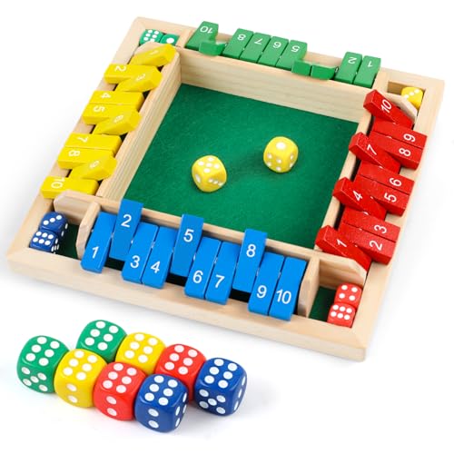 Shut the Box Dice Game