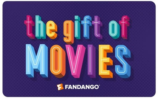 Fandango $25 Gift of Movies eGift Card [Email Delivery]