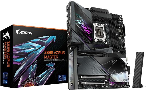 GIGABYTE Z890 AORUS Master Intel Core Ultra (Series 2) LGA 1851 Motherboard