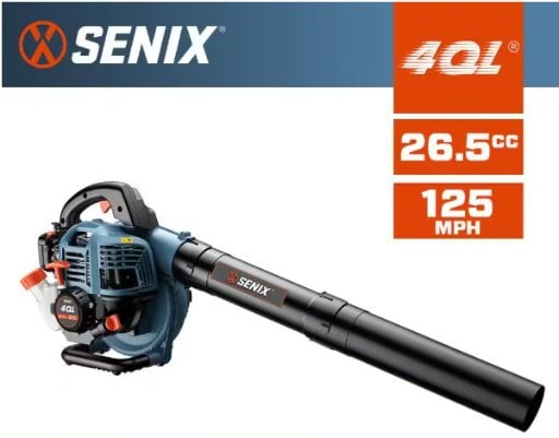 Senix 125 MPH 410 CFM 26.5cc Gas 4-Cycle Handheld Blower Deal